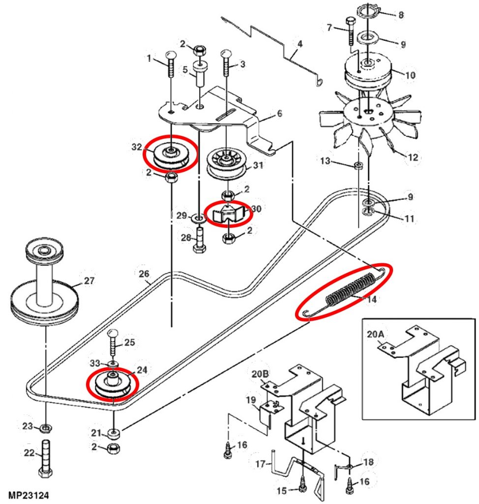 John Deere LT155 Drive Belt Replacement Mike's Viewpoint