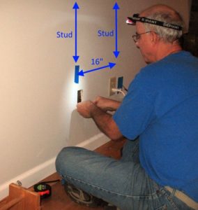 Planning a wall outlet